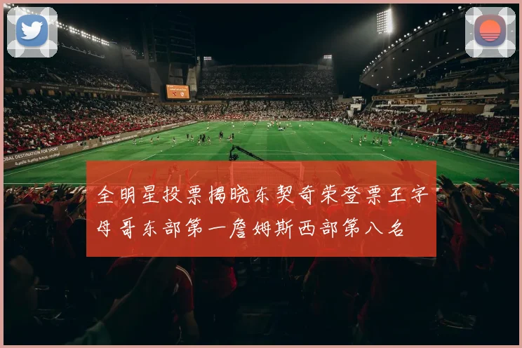 全明星投票揭晓东契奇荣登票王字母哥东部第一詹姆斯西部第八名